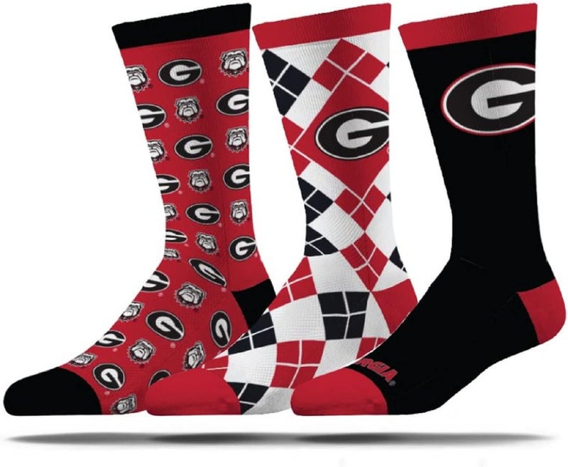 Strideline Store Mens NCAA Dress Socks- The Executive 3 Pack-One Size Fits Most - Image 1